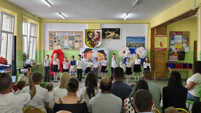 Pożegnanie sześciolatków w złotostockim przedszkolu
