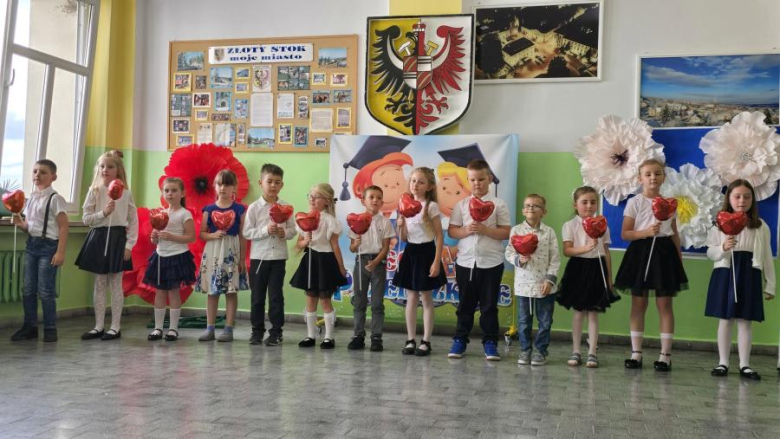 Pożegnanie sześciolatków w złotostockim przedszkolu