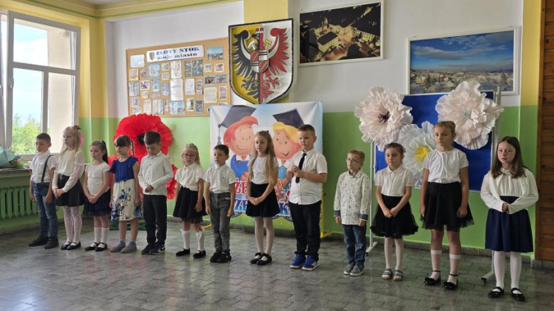 Pożegnanie sześciolatków w złotostockim przedszkolu