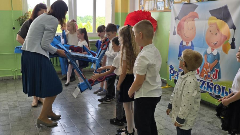 Pożegnanie sześciolatków w złotostockim przedszkolu