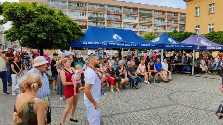 Ząbkowicka Wakacyjna Scena Muzyczna z afrykańskimi rytmami