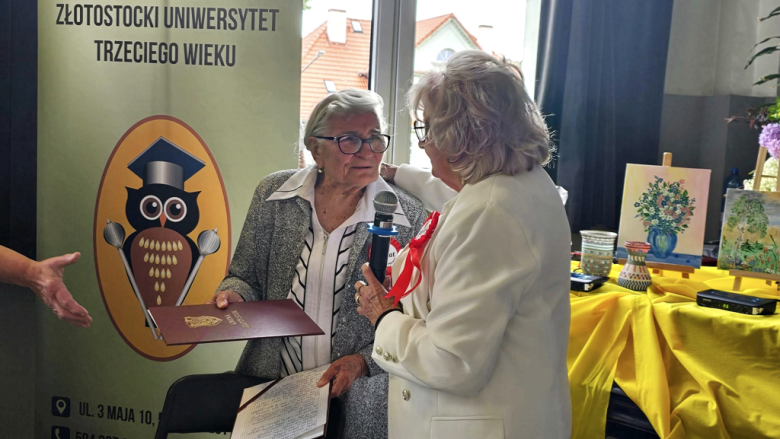 50- lecie Uniwersytetów Trzeciego Wieku w Polsce i zakończenie roku akademickiego UTW Zloty Stok był