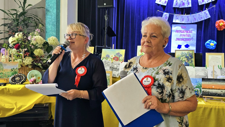 50- lecie Uniwersytetów Trzeciego Wieku w Polsce i zakończenie roku akademickiego UTW Zloty Stok był