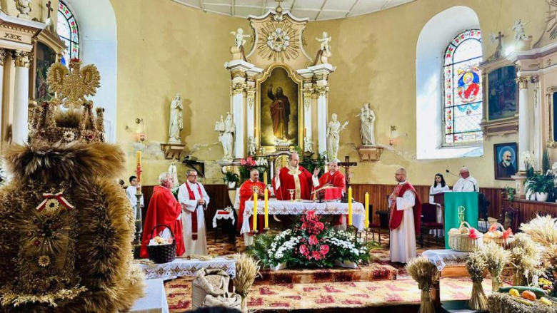 Dożynki sołecko-parafialne w Wigańcicach