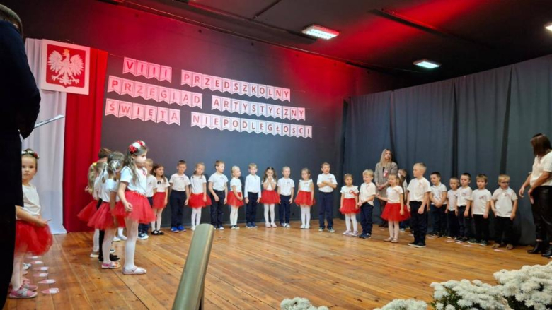 VIII Przedszkolny Przegląd Artystyczny z okazji Święta Niepodległości