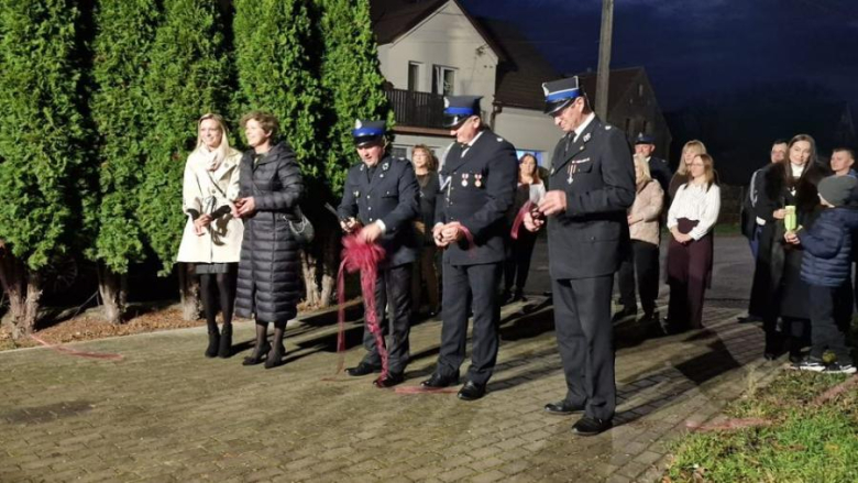 Uroczyste otwarcie odnowionej remizy i świetlicy w Lutomierzu