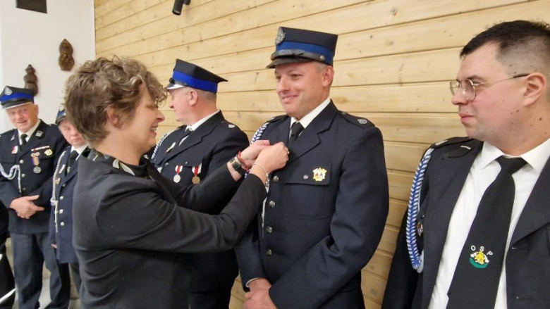 Uroczyste otwarcie odnowionej remizy i świetlicy w Lutomierzu