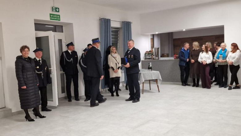 Uroczyste otwarcie odnowionej remizy i świetlicy w Lutomierzu