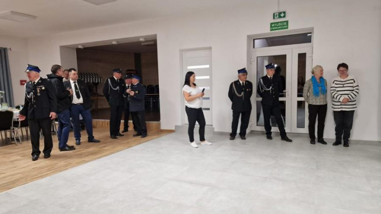 Uroczyste otwarcie odnowionej remizy i świetlicy w Lutomierzu