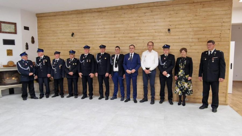 Uroczyste otwarcie odnowionej remizy i świetlicy w Lutomierzu