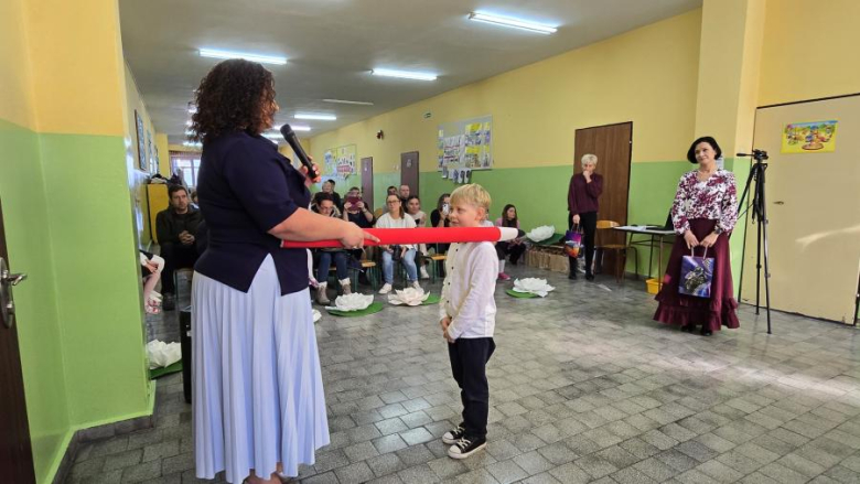 Uroczyste pasowanie na starszaka w przedszkolu „Bajka”