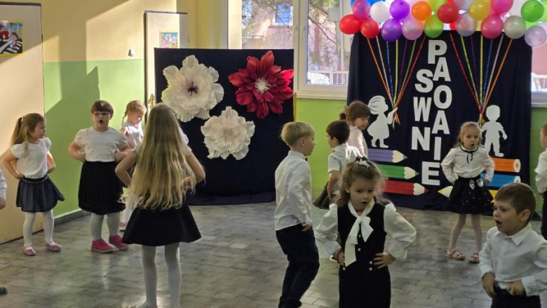 Uroczyste pasowanie na starszaka w przedszkolu „Bajka”