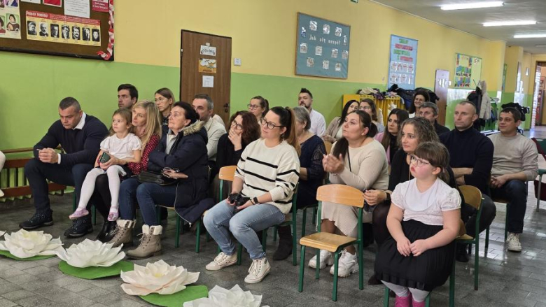 Uroczyste pasowanie na starszaka w przedszkolu „Bajka”