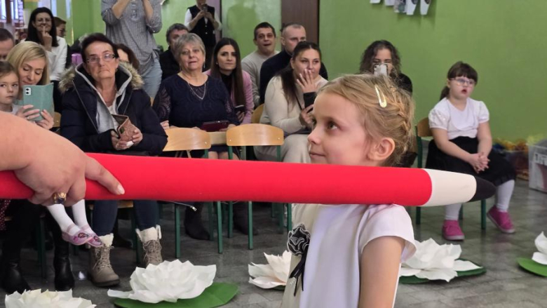 Uroczyste pasowanie na starszaka w przedszkolu „Bajka”