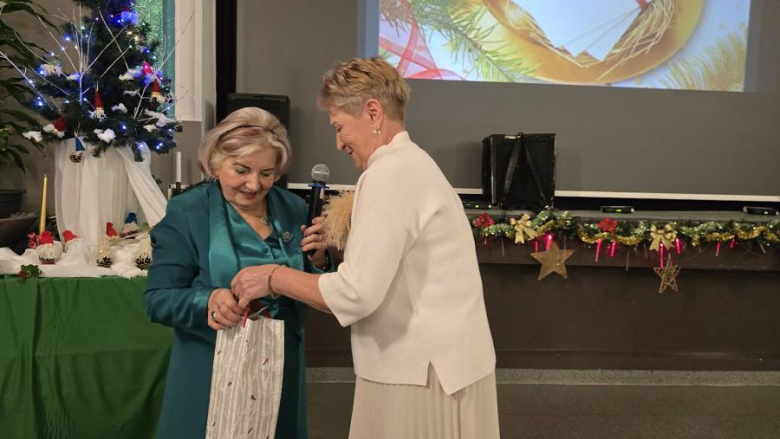 Świąteczne spotkanie Uniwersytetu Trzeciego Wieku w Złotym Stoku 