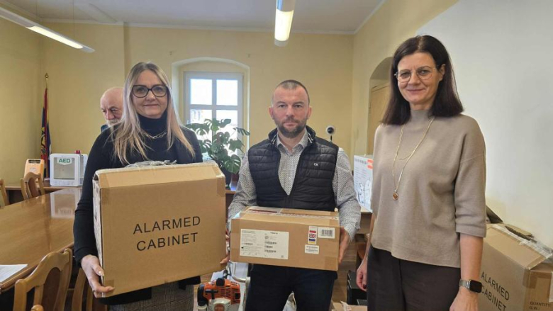 Jednostki w gminie Złoty Stok doposażone w sprzęt z Programu Ochrony Ludności i Obrony Cywilnej