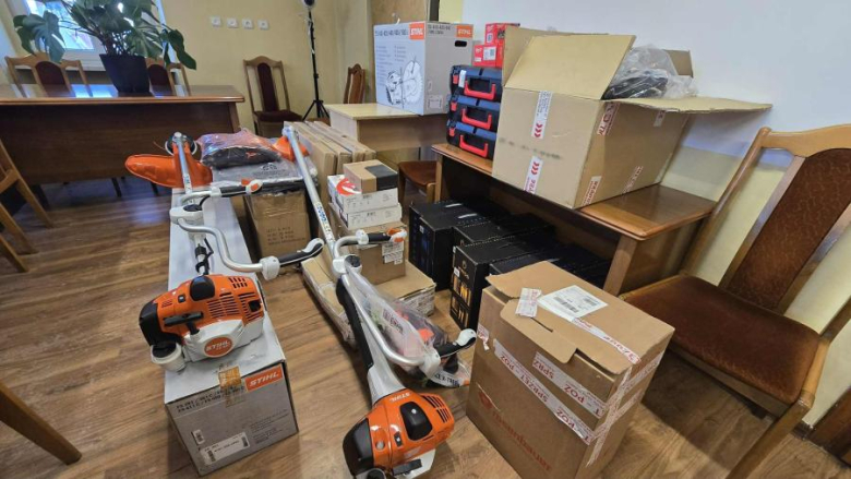 Jednostki w gminie Złoty Stok doposażone w sprzęt z Programu Ochrony Ludności i Obrony Cywilnej