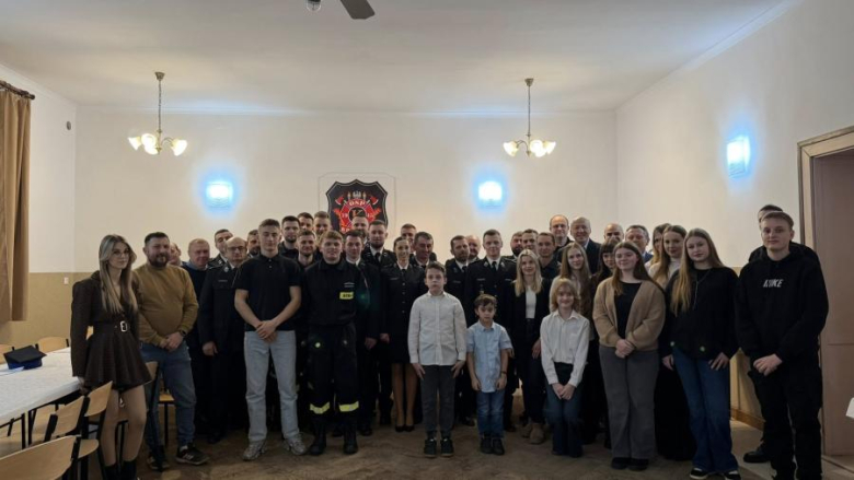 Zebranie sprawozdawczo-wyborcze OSP Krzelków – młodość, aktywność i konsekwencja w działaniu