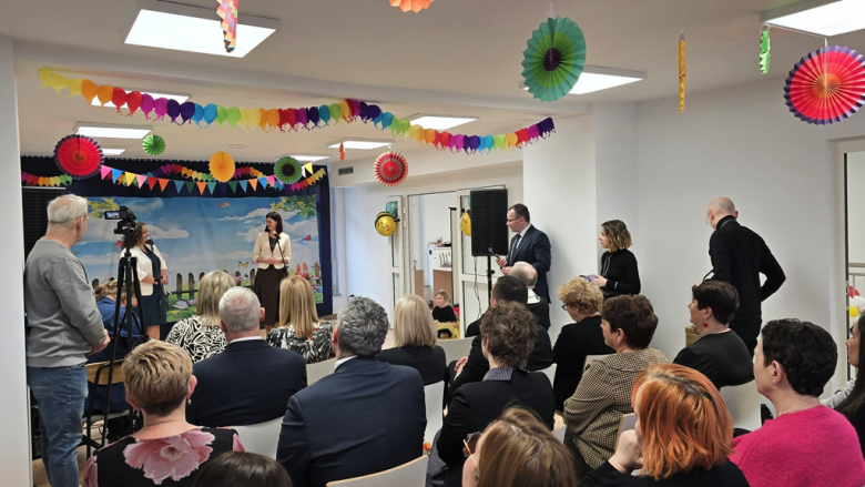 Symboliczne otwarcie zmodernizowanego przedszkola w Złotym Stoku