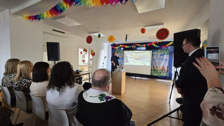 Symboliczne otwarcie zmodernizowanego przedszkola w Złotym Stoku