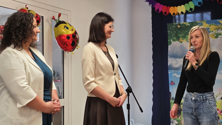 Symboliczne otwarcie zmodernizowanego przedszkola w Złotym Stoku