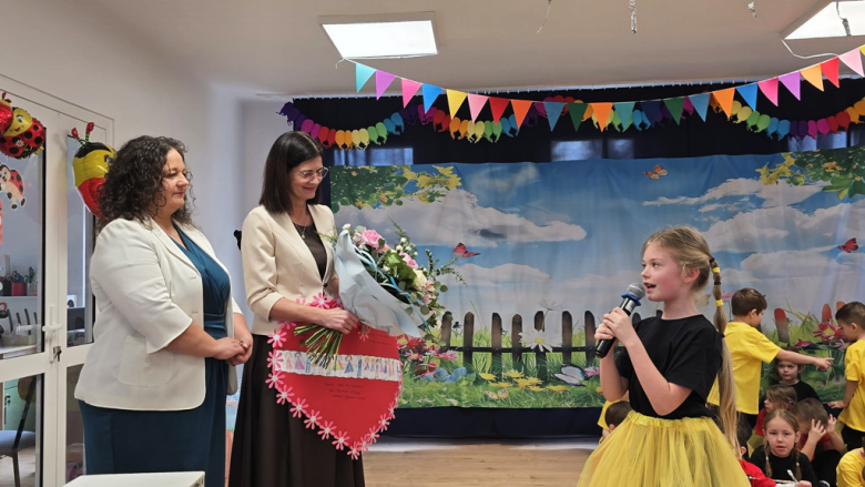 Symboliczne otwarcie zmodernizowanego przedszkola w Złotym Stoku