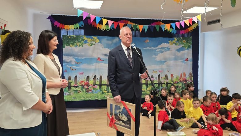 Symboliczne otwarcie zmodernizowanego przedszkola w Złotym Stoku