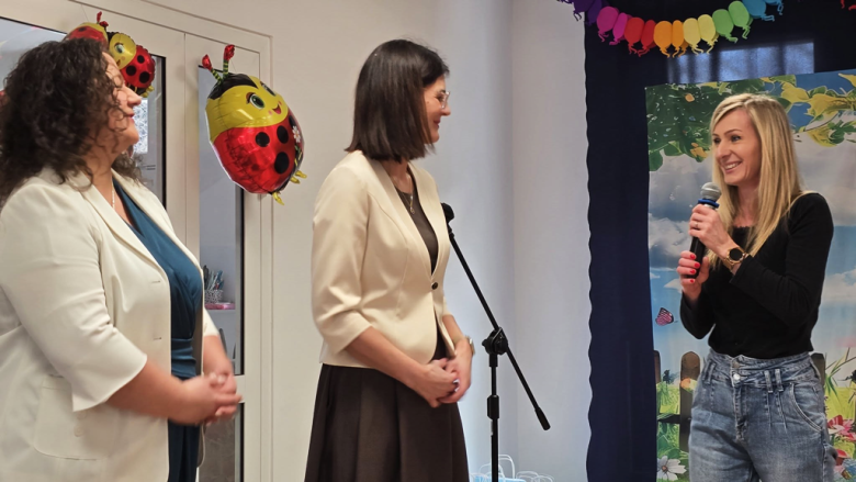 Symboliczne otwarcie zmodernizowanego przedszkola w Złotym Stoku