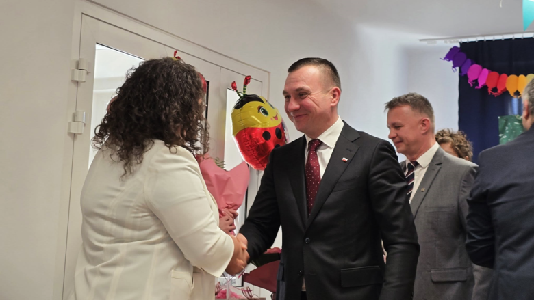 Symboliczne otwarcie zmodernizowanego przedszkola w Złotym Stoku