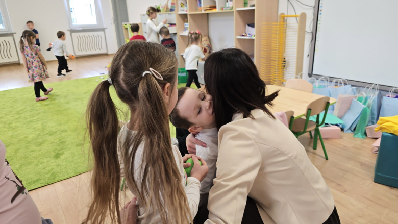 Symboliczne otwarcie zmodernizowanego przedszkola w Złotym Stoku