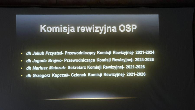 Zarząd OSP Henryków z absolutorium i mandatem zaufania na kolejne pięć lat