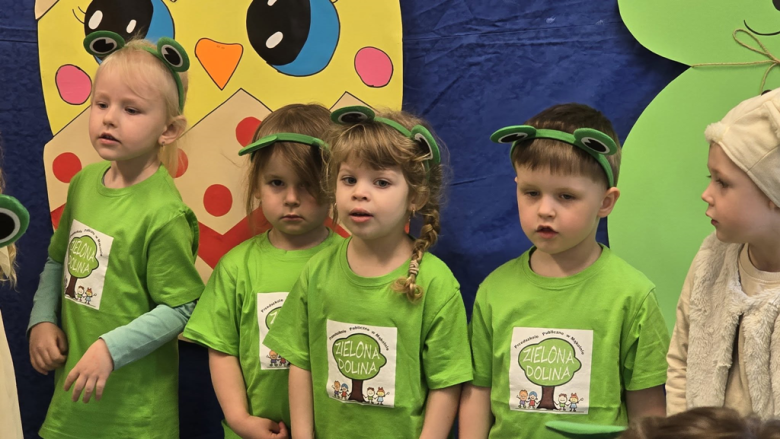 Radosne powitanie wiosny w przedszkolu „Zielona Dolina”