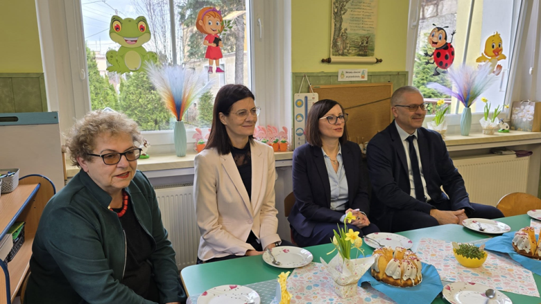 Radosne powitanie wiosny w przedszkolu „Zielona Dolina”