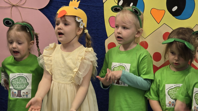 Radosne powitanie wiosny w przedszkolu „Zielona Dolina”