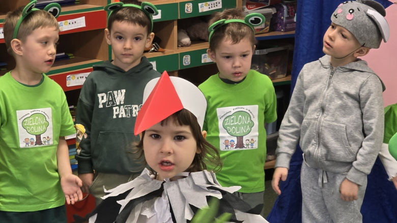 Radosne powitanie wiosny w przedszkolu „Zielona Dolina”