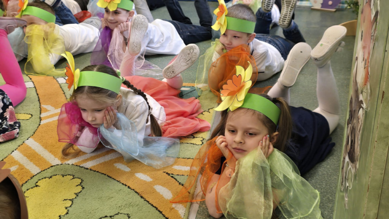 Radosne powitanie wiosny w przedszkolu „Zielona Dolina”