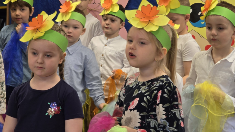 Radosne powitanie wiosny w przedszkolu „Zielona Dolina”