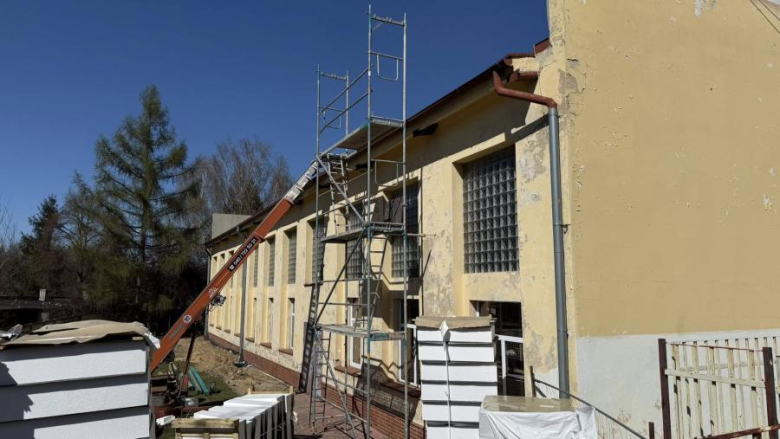 Ruszyła termomodernizacja sali gimnastycznej Szkoły Podstawowej nr 4 w Ziębicach
