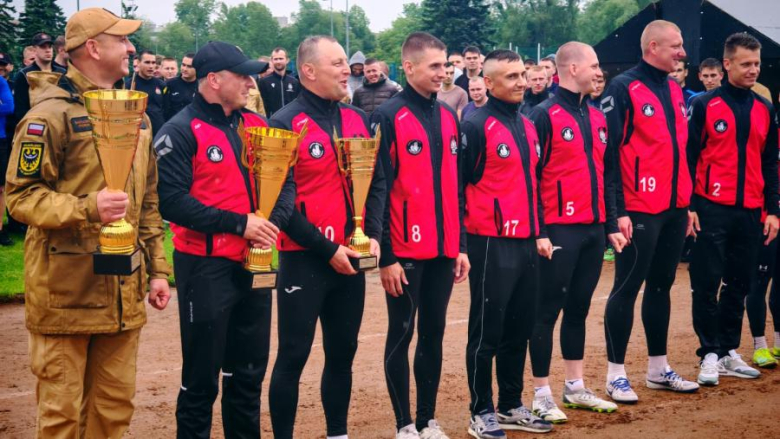 Strażacy-zawodowcy z Ząbkowic Śląskich mistrzami Dolnego Śląska w sporcie pożarniczym