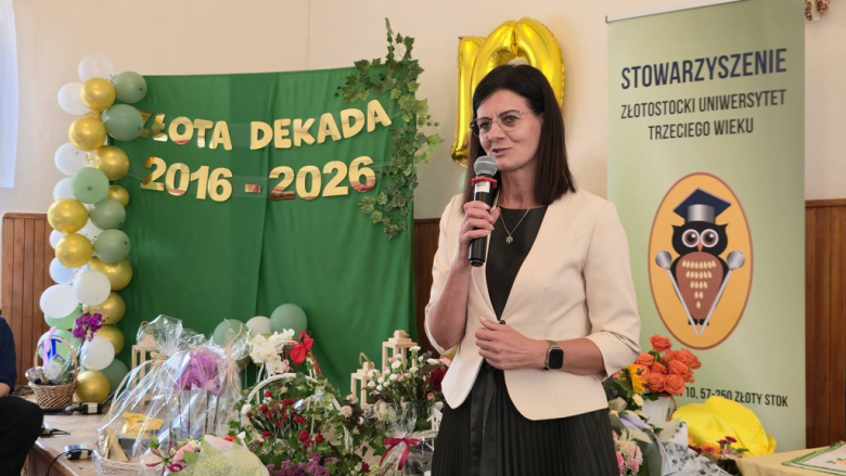 Jubileusz 10-lecia Złotostockiego Uniwersytetu Trzeciego Wieku 