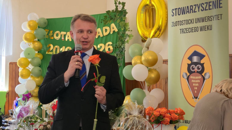 Jubileusz 10-lecia Złotostockiego Uniwersytetu Trzeciego Wieku 