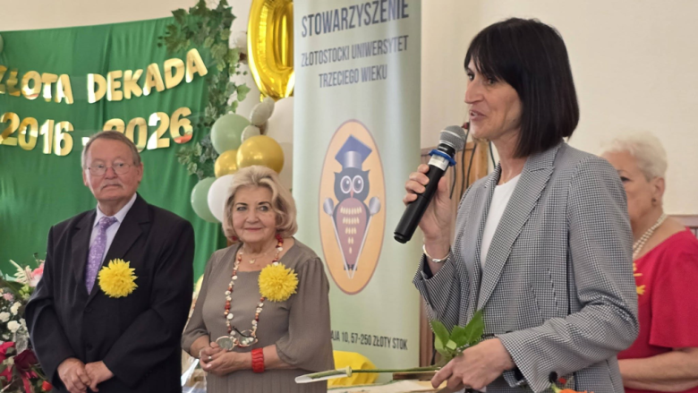 Jubileusz 10-lecia Złotostockiego Uniwersytetu Trzeciego Wieku 
