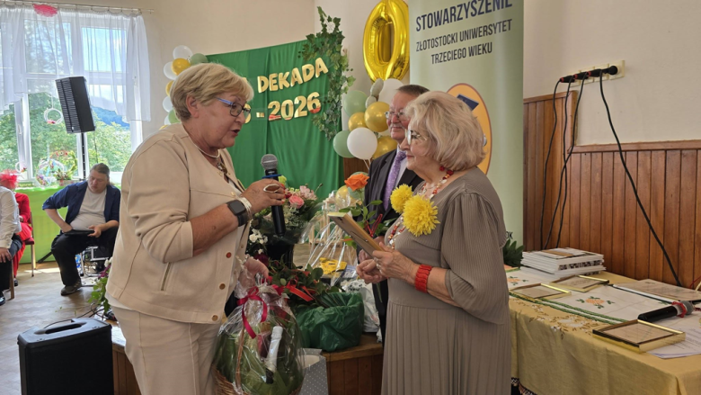 Jubileusz 10-lecia Złotostockiego Uniwersytetu Trzeciego Wieku 