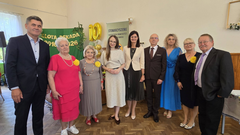 Jubileusz 10-lecia Złotostockiego Uniwersytetu Trzeciego Wieku 