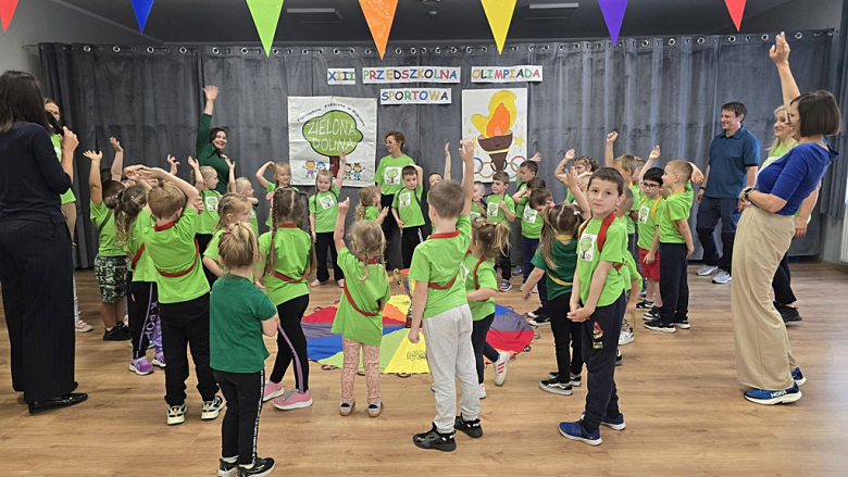 XIII Przedszkolna Olimpiada Sportowa w Mąkolnie