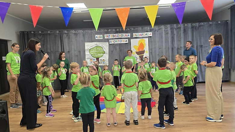 XIII Przedszkolna Olimpiada Sportowa w Mąkolnie