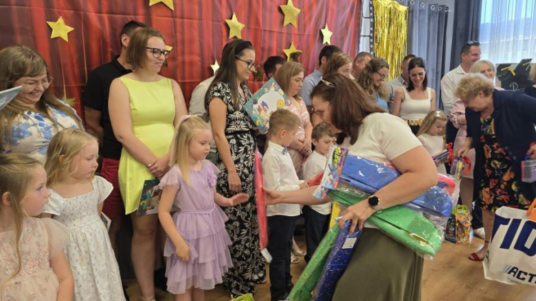 Pożegnanie starszaków w Przedszkolu Publicznym „Zielona Dolina” w Mąkolnie