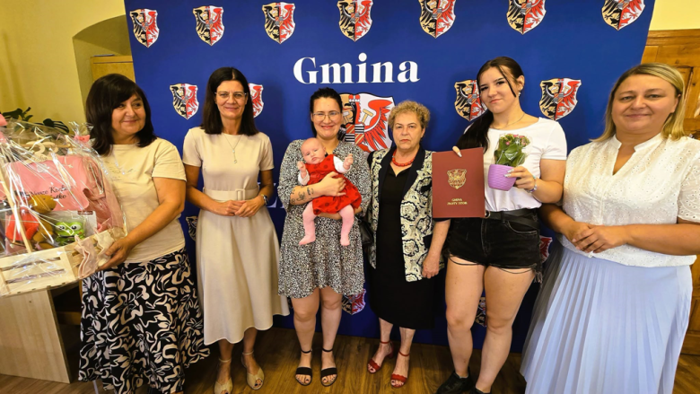 W Urzędzie Miejskim powitano najmłodszych mieszkańców gminy Złoty Stok