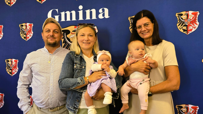 W Urzędzie Miejskim powitano najmłodszych mieszkańców gminy Złoty Stok