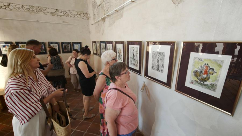 Wernisaż twórczości Marca Chagalla w Ząbkowicach Śląskich. Sztuka i muzyka w Galerii przy Cerkwi